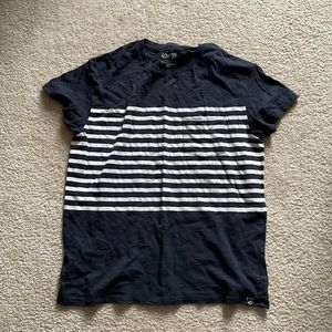 Grayers Navy Striped T-Shirt M